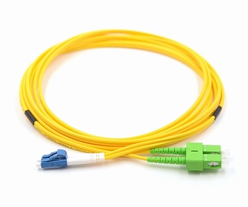 Patch kabel LC/APC - SC/UPC Duplex Singlemode